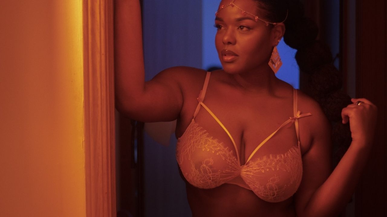 lingeries para negras plus size sutia branco